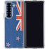 New Zealand Flag Distressed Galaxy Z Fold6 Clear Case